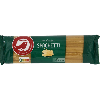 Pâtes Spaghetti Auchan 500 g